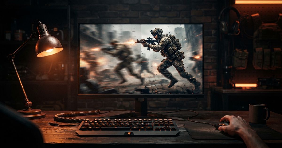 Monitor pro CS2: refresh rate, rozlišení, scaling a proč na tom záleží