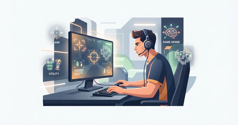 Jak se zlepšit v CS2 za 30 dní: tréninkový plán pro aim, utility a game sense