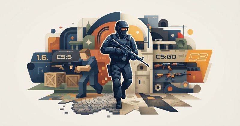 Historie Counter-Strike: od módu po CS2