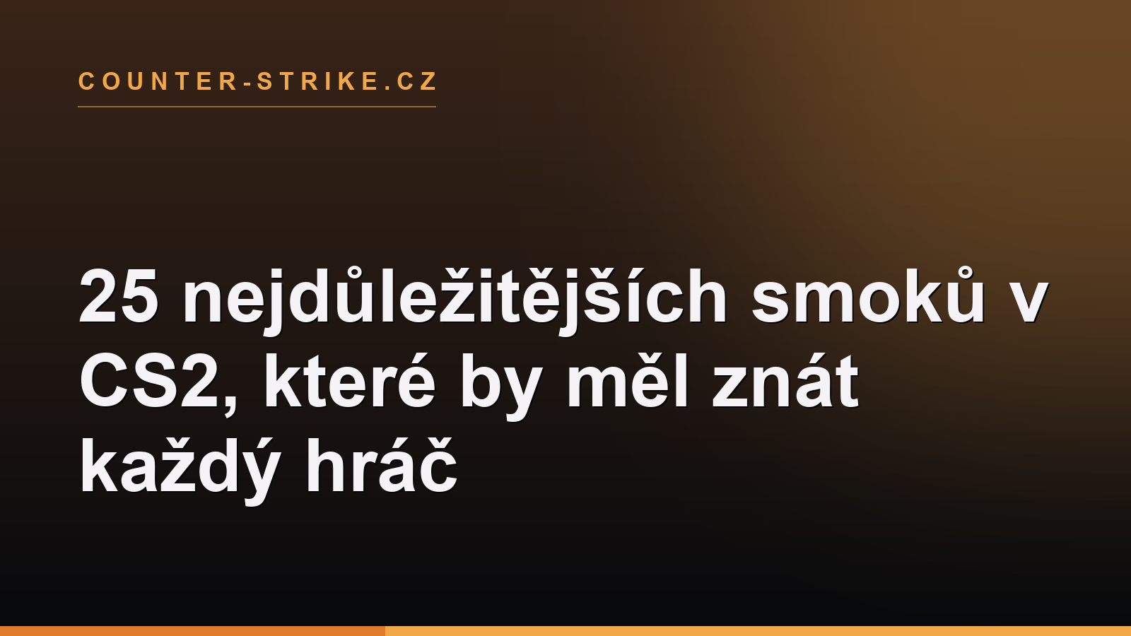 25 nejdůležitějších smoků v CS2, které by měl znát každý hráč